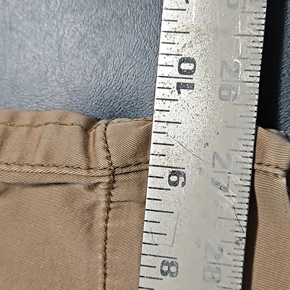 American Eagle Kick Boot Super Stretch Khaki Pants Size 0 - Picture 13 of 13